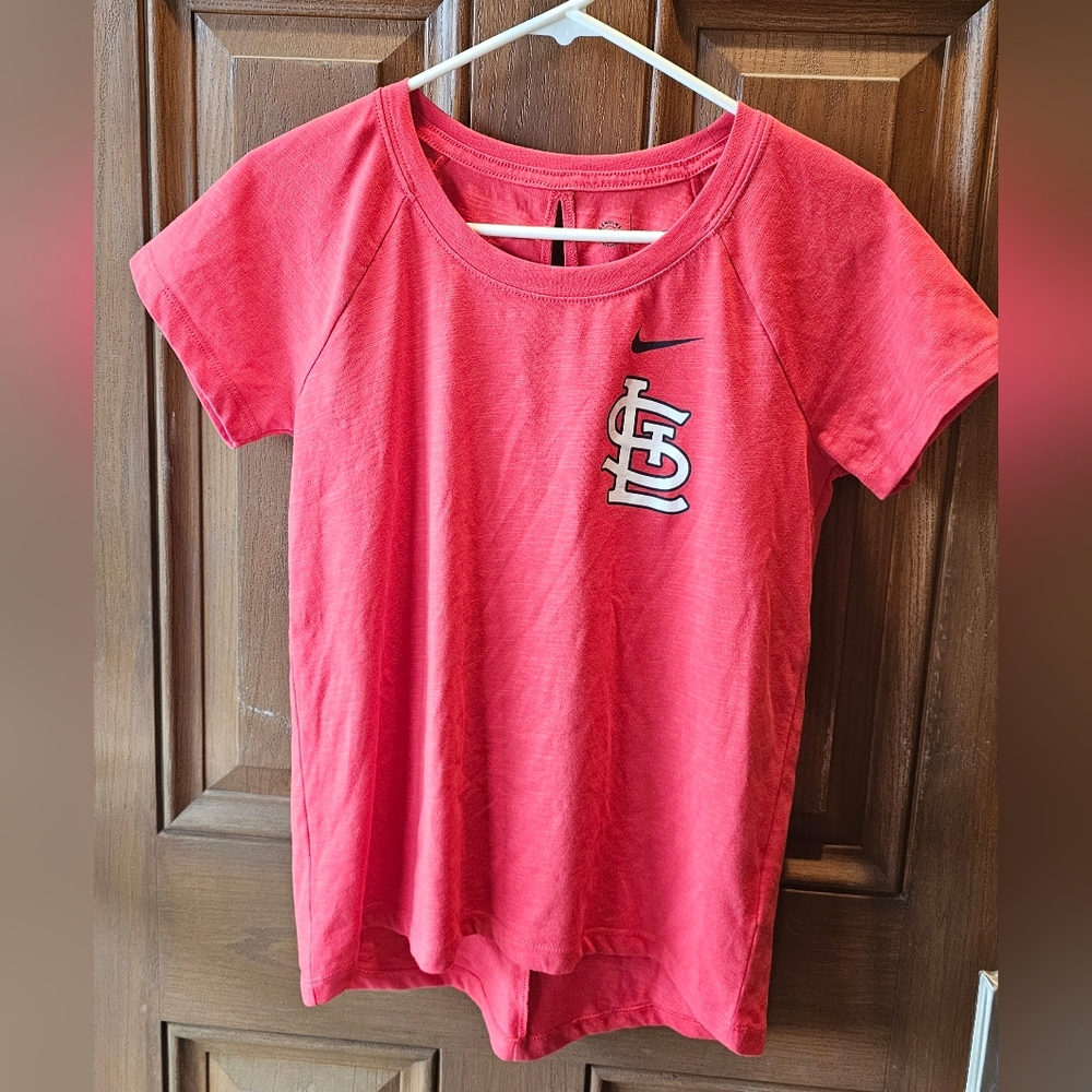 Nike Women's Red Cardinals Baseball T-Shirt